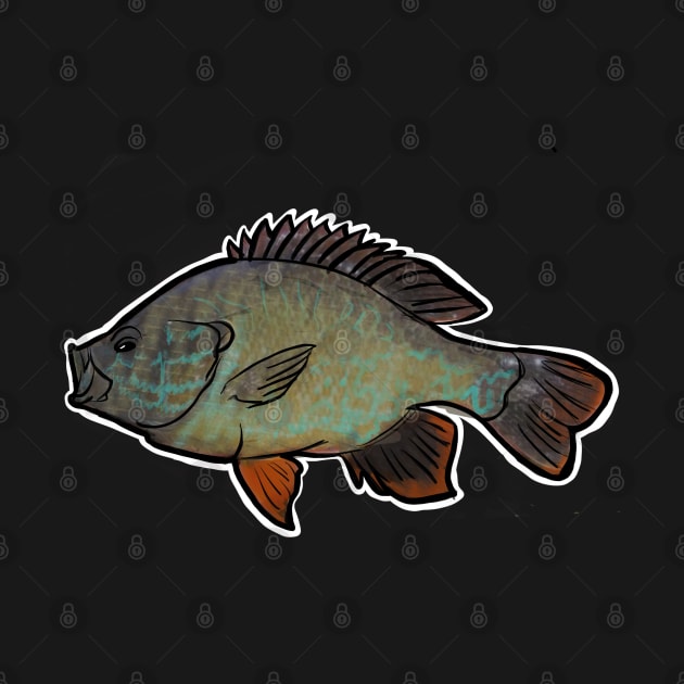 Blue Gill by DurrStickers