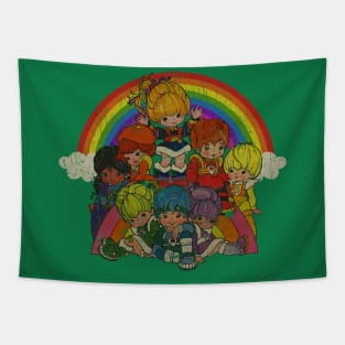 RETRO STYLE - rainbow brite and Friends Tapestry