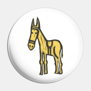 Donkey, a British Summertime Classic Pin