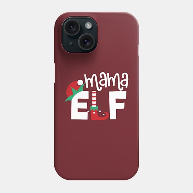 Mama elf Christmas Phone Case by Giggias