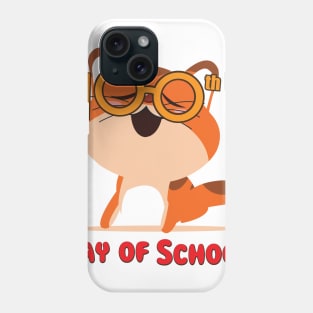 Cute Cat 100th Day Of School Gifts Phone Case