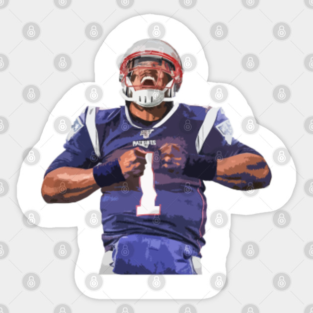 Cam Newton To The Patriots Cam Newton Autocollant Teepublic Fr