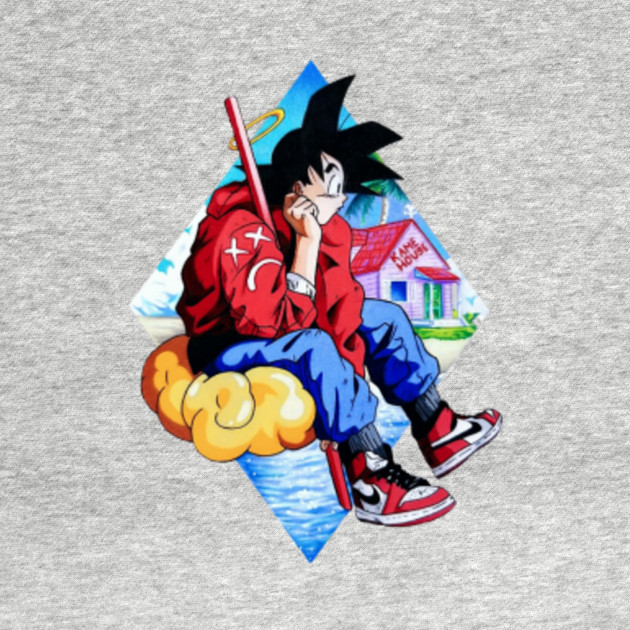 camiseta nike goku