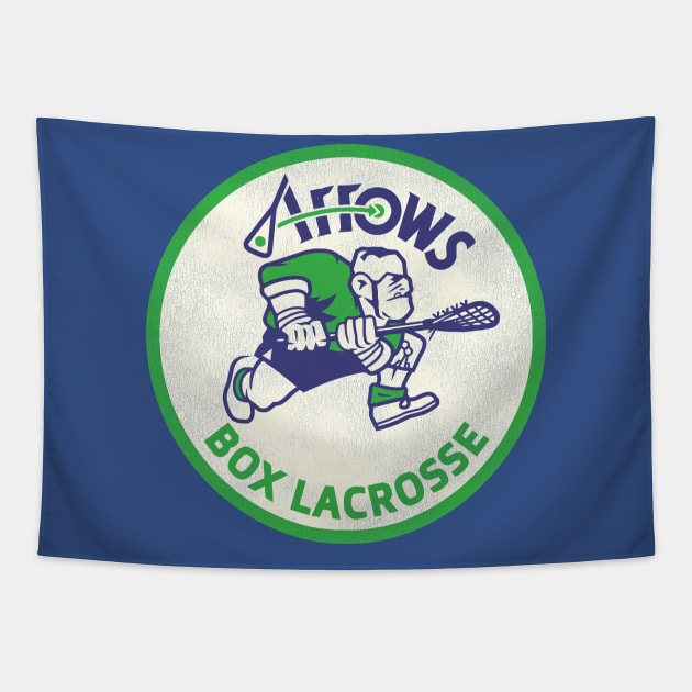 Defunct Maryland Arrows Lacrosse Team Tapestry by Defunctland