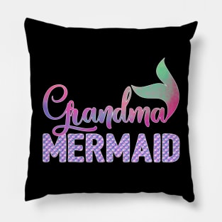 Grandma Mermaid Pillow