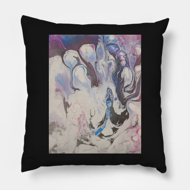 Deep Purple Pillow by artbymeezy