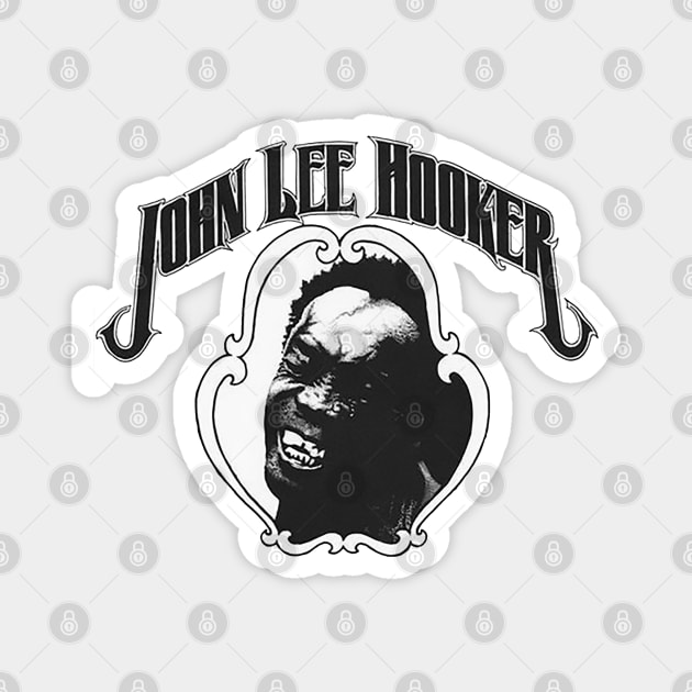 John Lee Hooker Magnet by CosmicAngerDesign