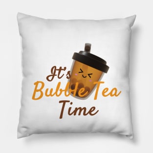 It's Bubble Tea Time! Pillow