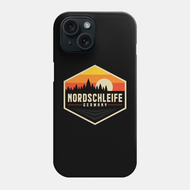 Nordschleife Motor Racing Design Phone Case by DavidSpeedDesign