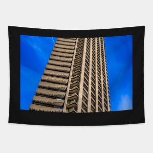 Barbican tower in sun Tapestry