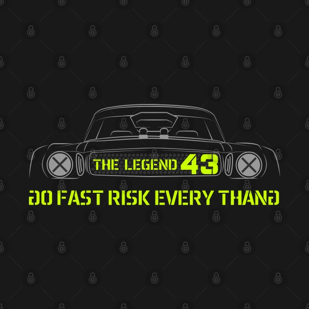 The legend 43 never die#10 by ohlanol