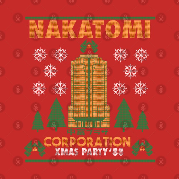 Nakatomi Plaza Xmas party '88 by carloj1956