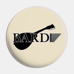 D&D Class graphics- BARD - Dungeons and Dragons Pin