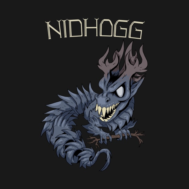 Wrath of the World Tree: Nidhogg the Serpent by Holymayo Tee