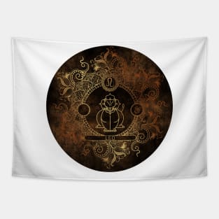 Zodiac - Copper - Leo Tapestry