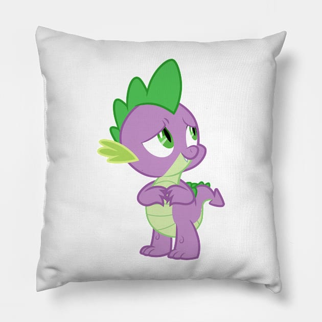 Just Spike 1 Pillow by CloudyGlow