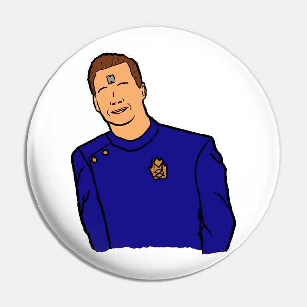 Arnold Rimmer From Red Dwarf Pin by CaptainHuck41