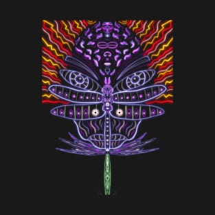 Trippy Electric Flower T-Shirt