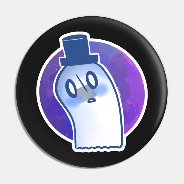 Napstablook - Undertale Pin by ChandlerDoodles