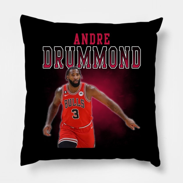 Andre Drummond Pillow by Bojes Art