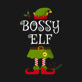 Bold Elf Shirt , Family Matching Group Christmas Shirt, Matching T Shirt for Family, Family Reunion Shirts T-Shirt