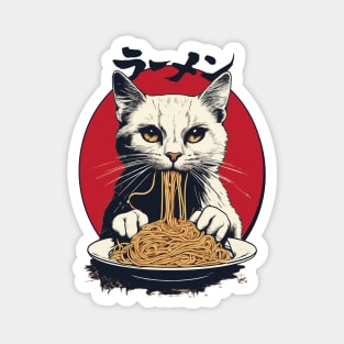 Neko Ramen Magnet