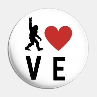 Sasquatch Love Pin