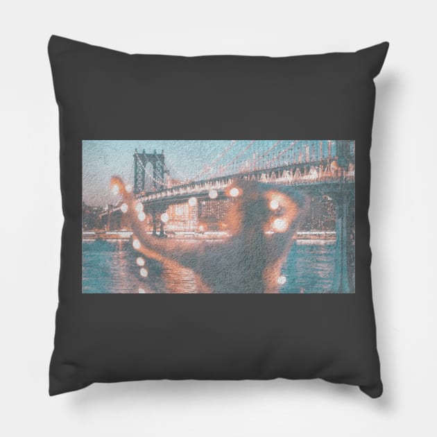 Bridge Pillow by ivaostrogonac