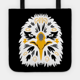 bird artistic face Tote