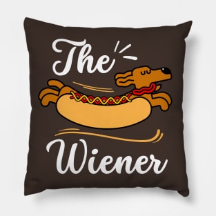 The Wiener | Sausage Dog Pillow