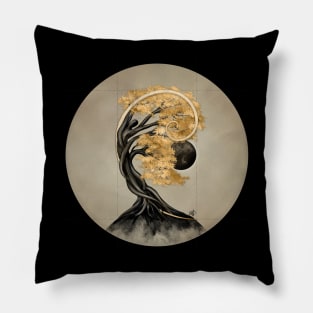 Eternal Transformation - Bonsai Butterfly Spirit Pillow