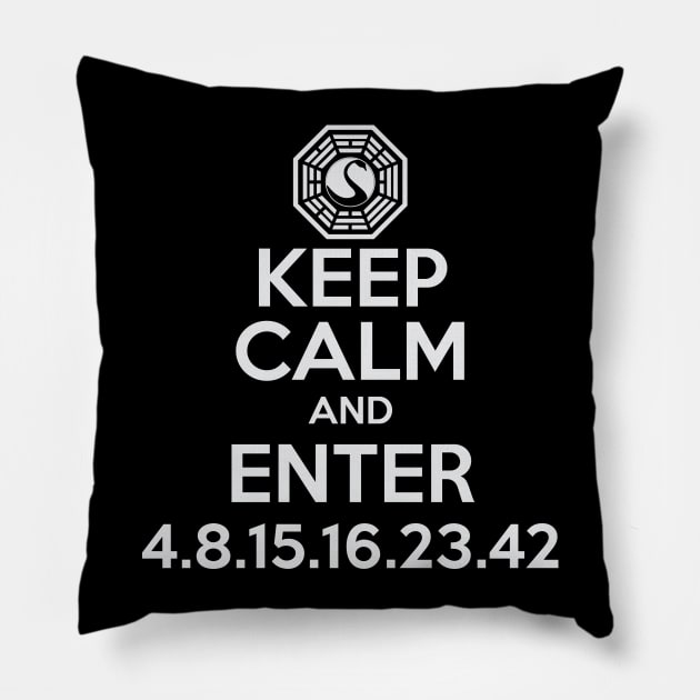 Dharma Propaganda Pillow by DarkChoocoolat