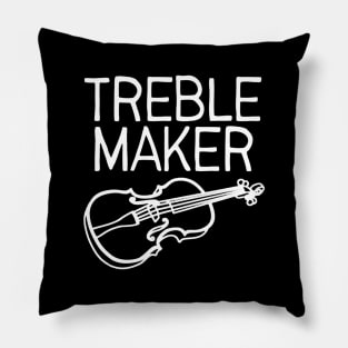 Treble Maker Violinist Pillow