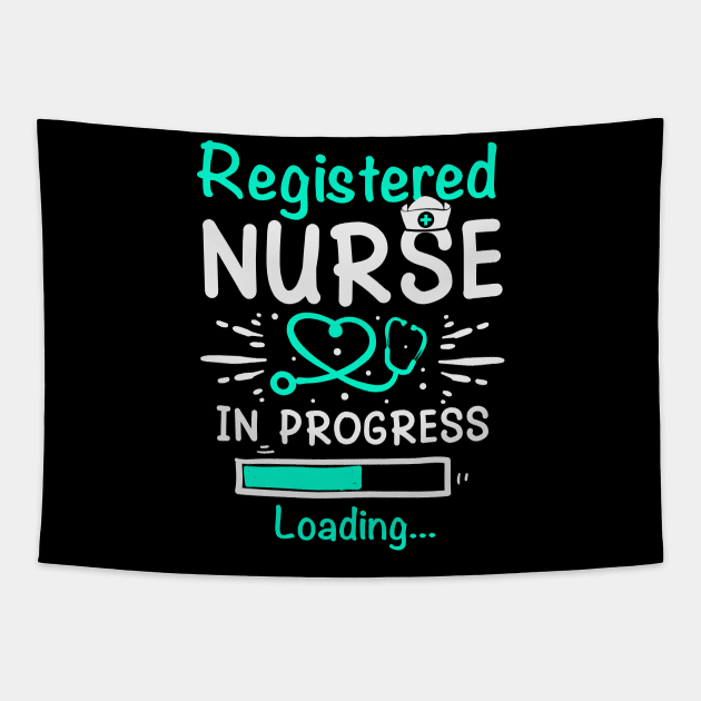 Student Registered Nurse In Progress Loading Training Tapestry by ARTBYHM