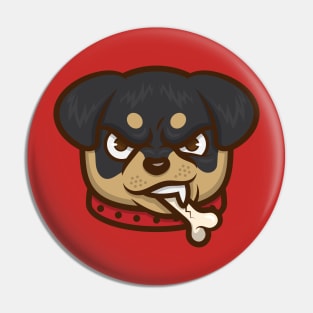 Rottie Pupper Pin