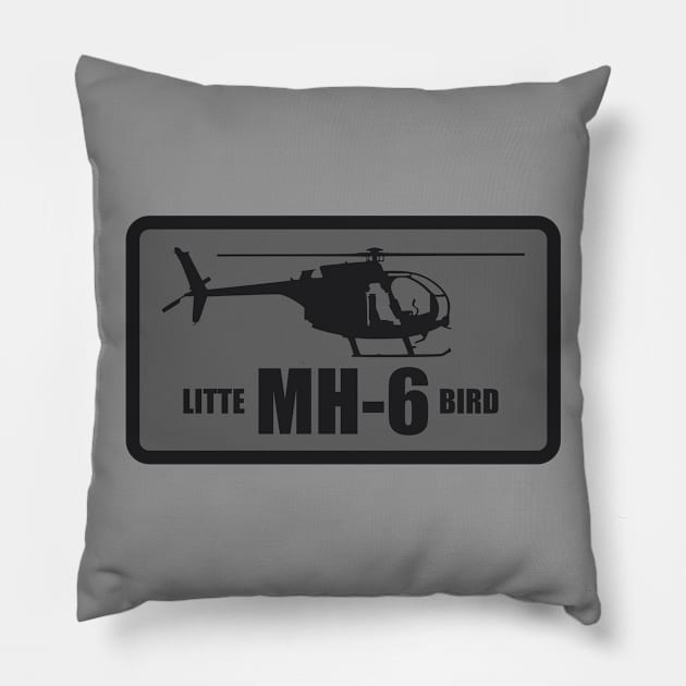 MH-6 Little Bird Pillow by TCP