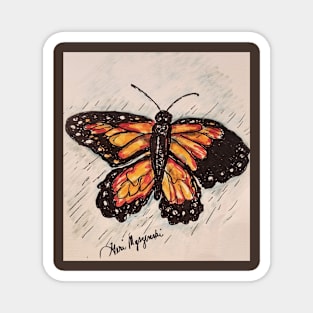 Monarch butterfly Magnet