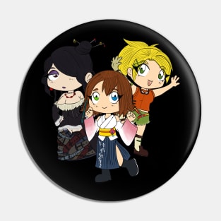 FF10 girls Pin