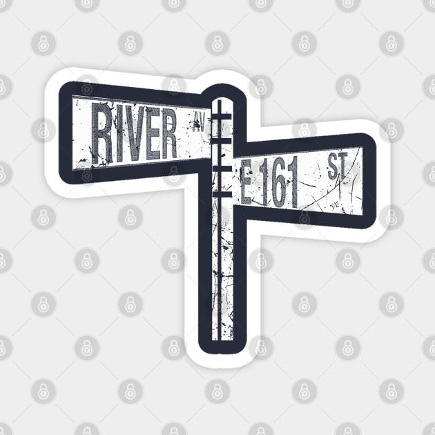 161st and River Outline Magnet by PopCultureShirts