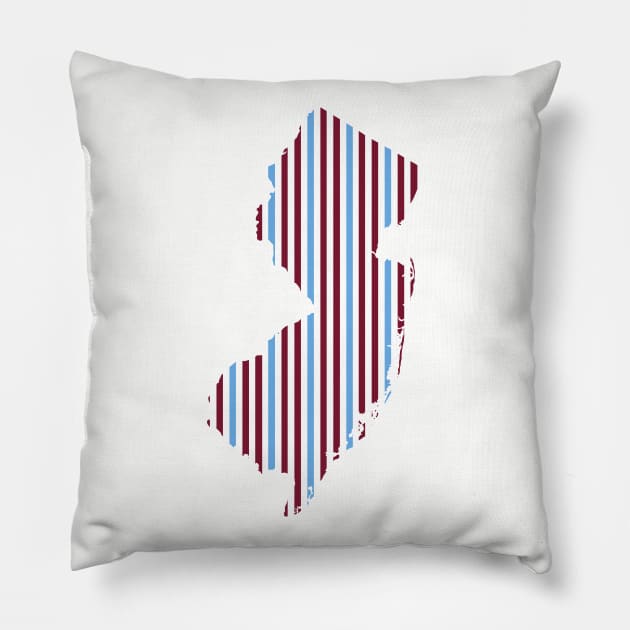 New Jersey Pillow by fearcity