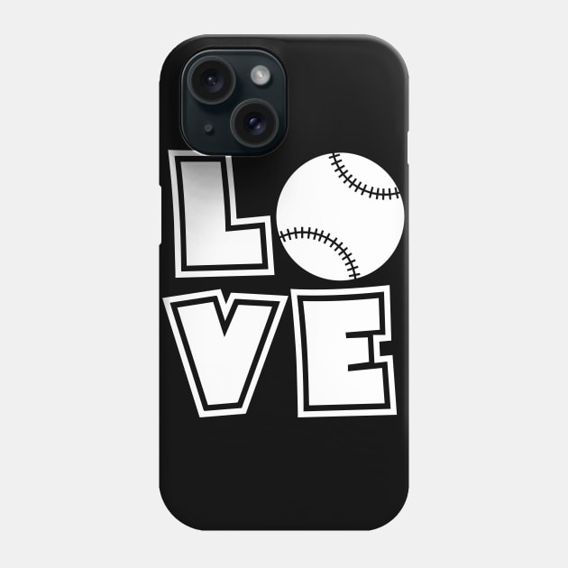 Love Baseball Shirt Soccer Football Lover Cool Gift Phone Case by HeroGifts