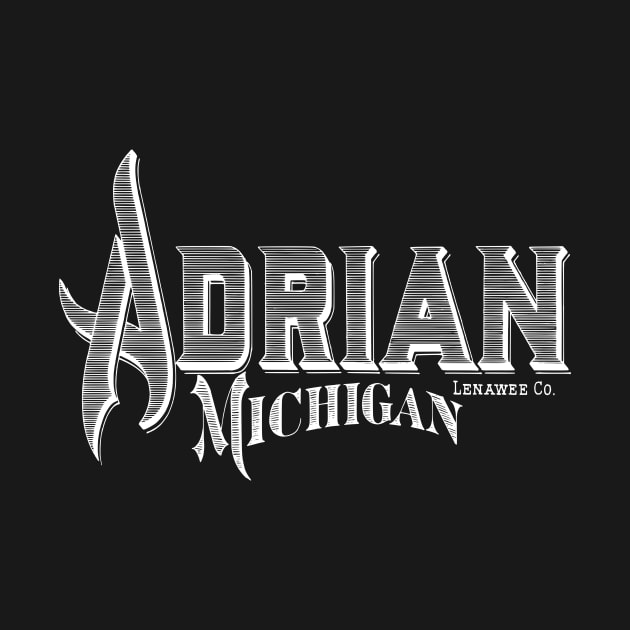 Vintage Adrian, MI by DonDota