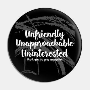 unfriendly Pin