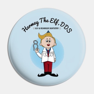 Hermey The Elf, DDS - Elf & Reindeer Dentistry Pin