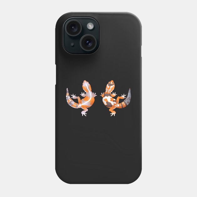 African Fat Tailed Gecko Pattern Phone Case by ziafrazier