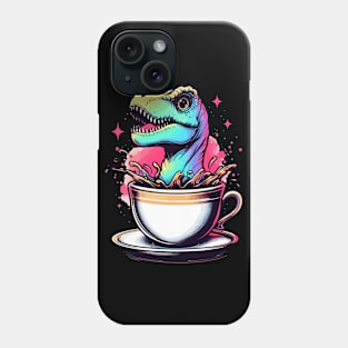 Cute Colorful Tea rex Phone Case