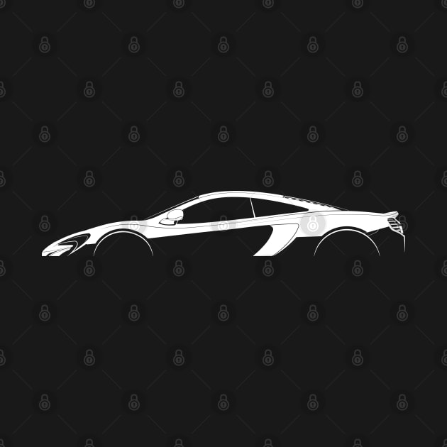 McLaren 650S Silhouette by Car-Silhouettes