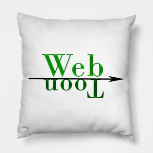 simple webtoon Pillow