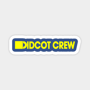 The House Ratz Yellow Logo Didcot Crew T Shirt Magnet