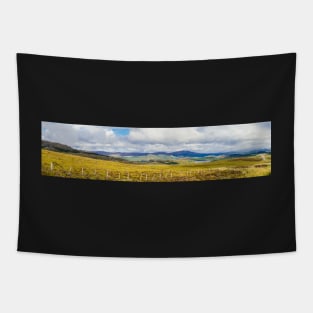 Panorama of Great Glen or Glen More in the Scottish Highland near Loch Ness Tapestry